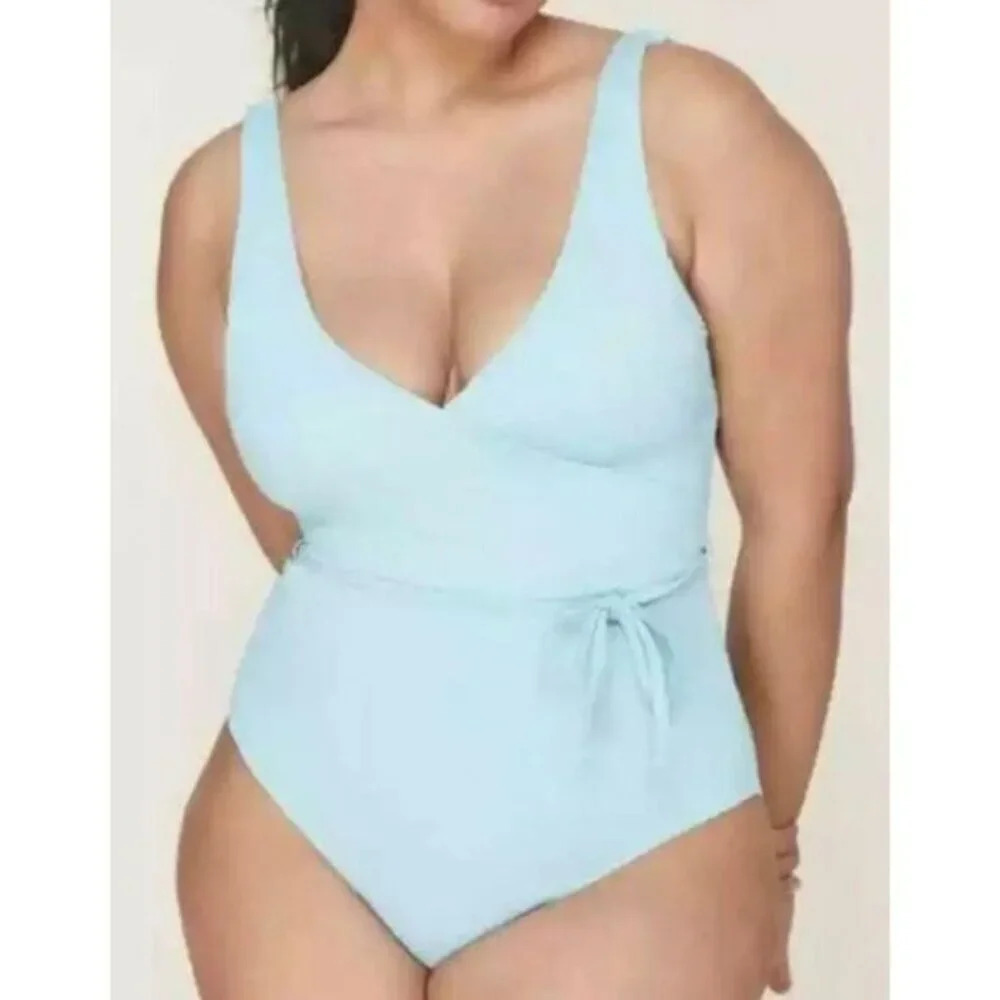 Andie Swim The Belmar One Piece Cablu Eco Nylon Size Large